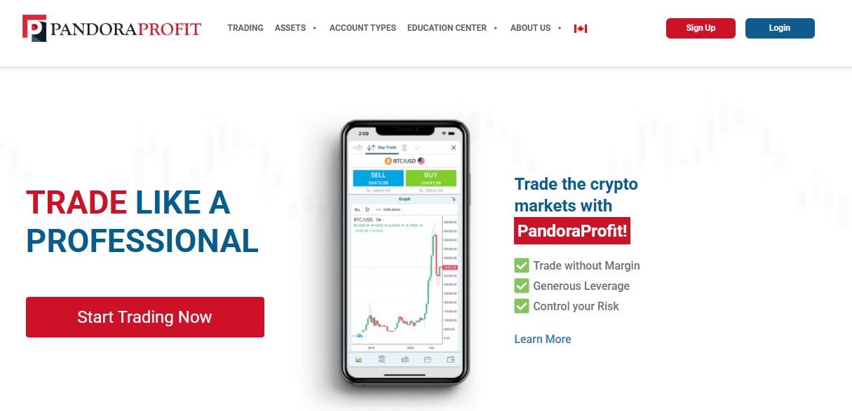 PandoraProfit Website PandoraProfit Website