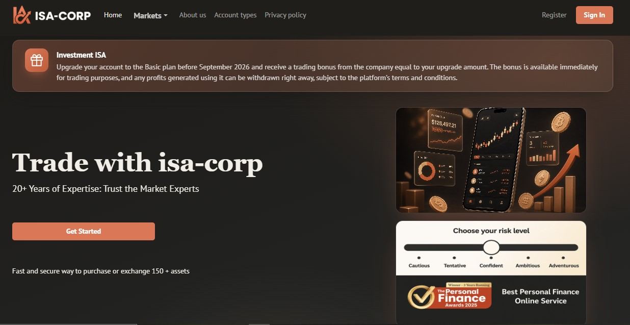ISA-Corp Homepage ISA-Corp Homepage